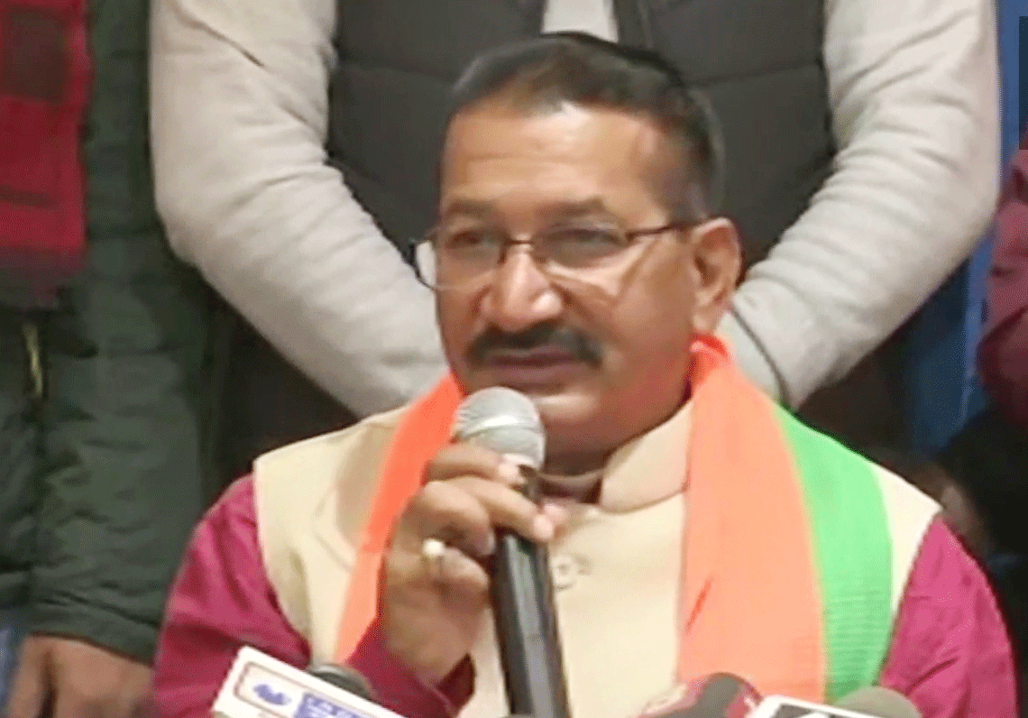 Uttarakhand Kishor Upadhyay joins BJP