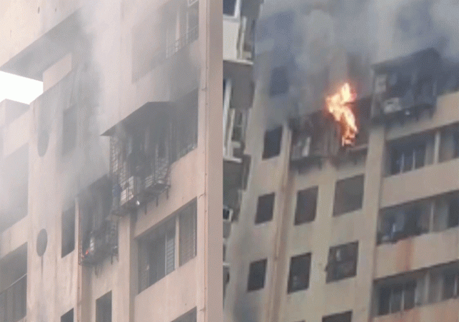 Mumbai 20 Storeys Kamala Building Fire