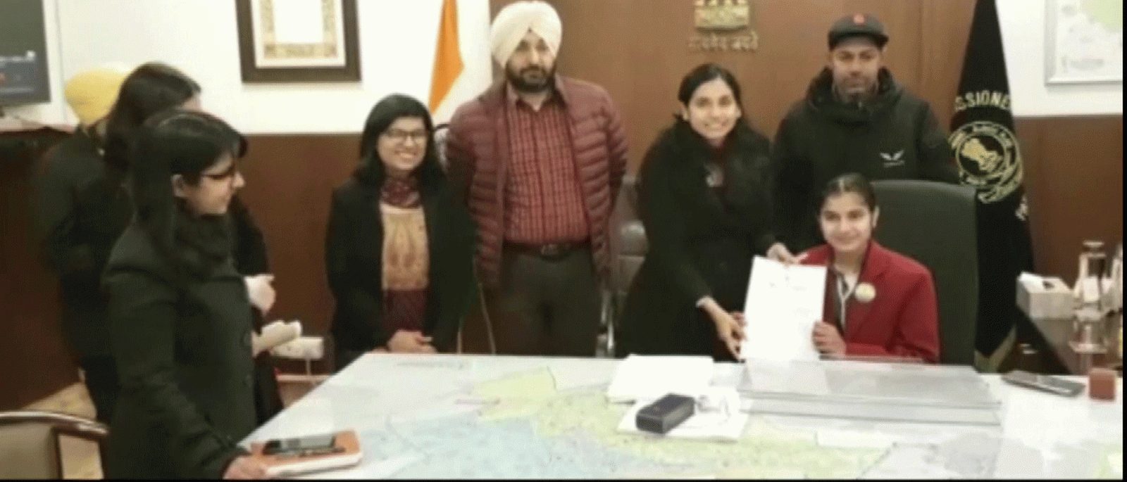 10th Class Girl Student Appointed Patiala DC