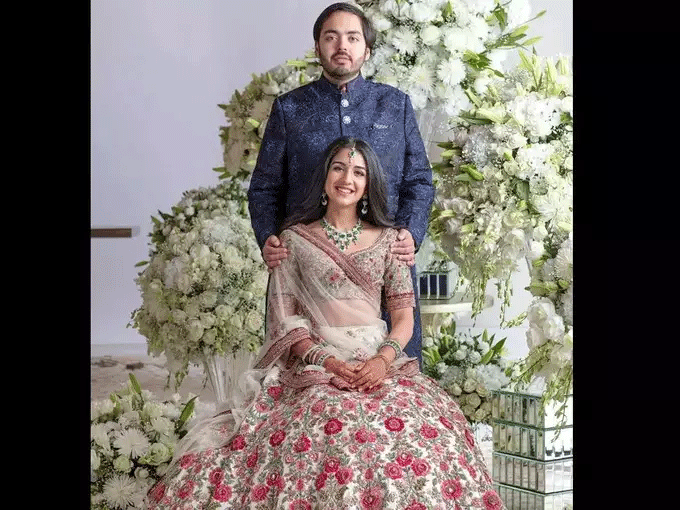 Anant Ambani Radhika Merchant Roka Ceremony Photos