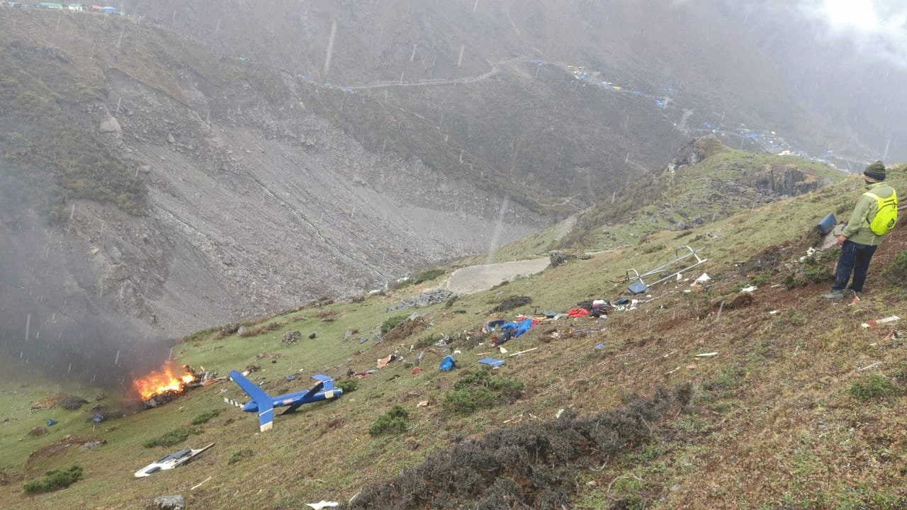 Kedarnath Helicopter Crash Incident 