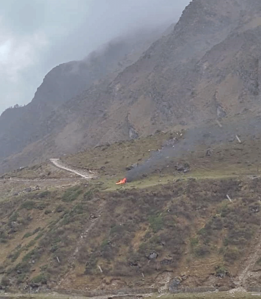 Kedarnath Helicopter Crash Incident 