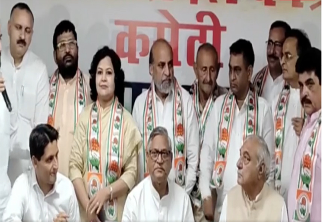 Many former MLAs from Haryana join Congress