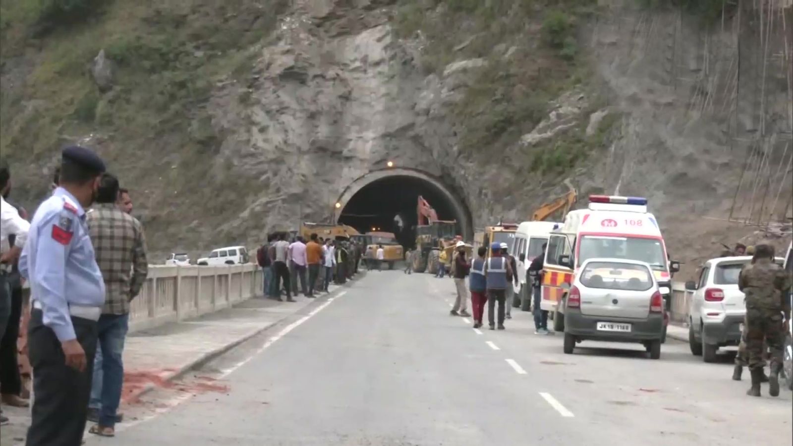 Jammu & Kashmir Tunnel Collapse