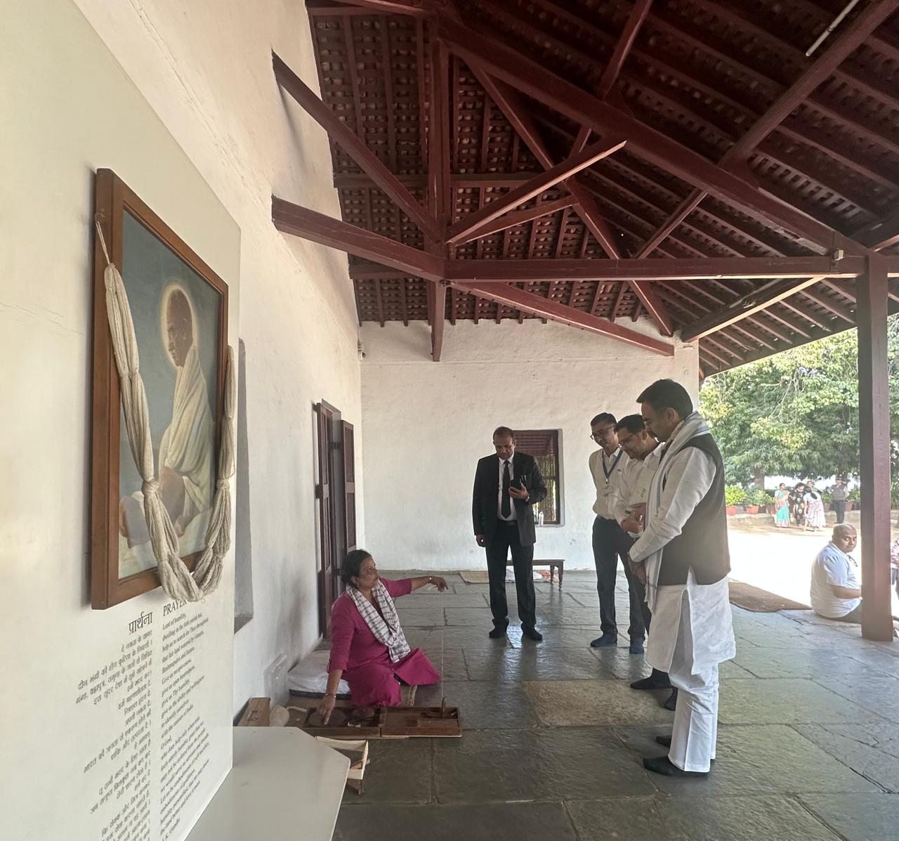 Speaker Kalyan visited Gujarat Legislative Assembly