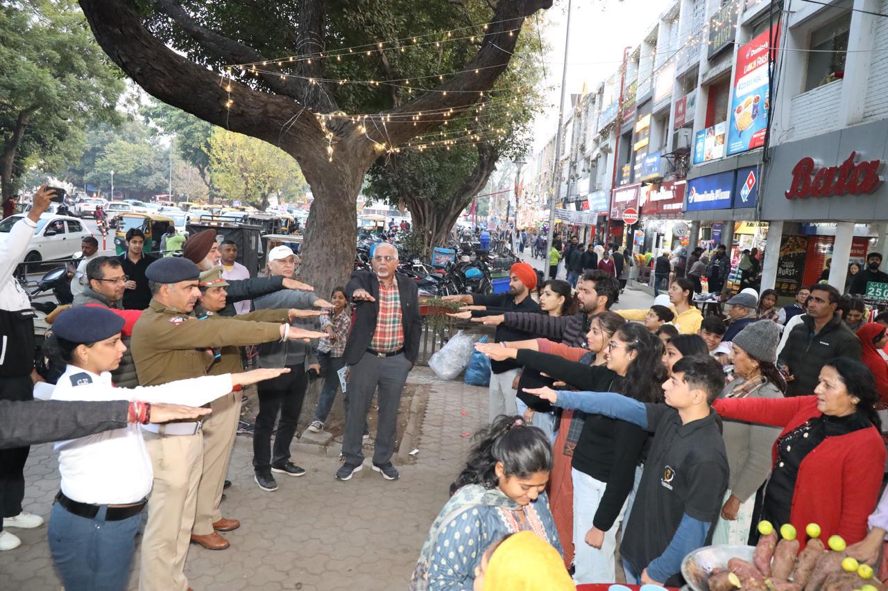 Chandigarh Traffic Police organised Traffic Awareness Sessions