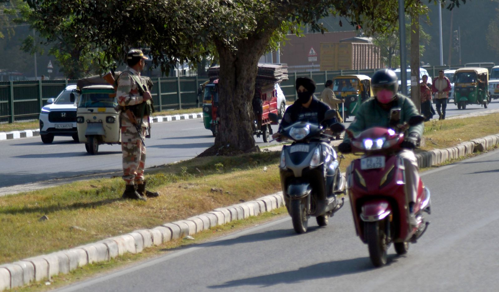 Chandigarh PM Modi Movement Paramilitary Force Deployment Security Alert