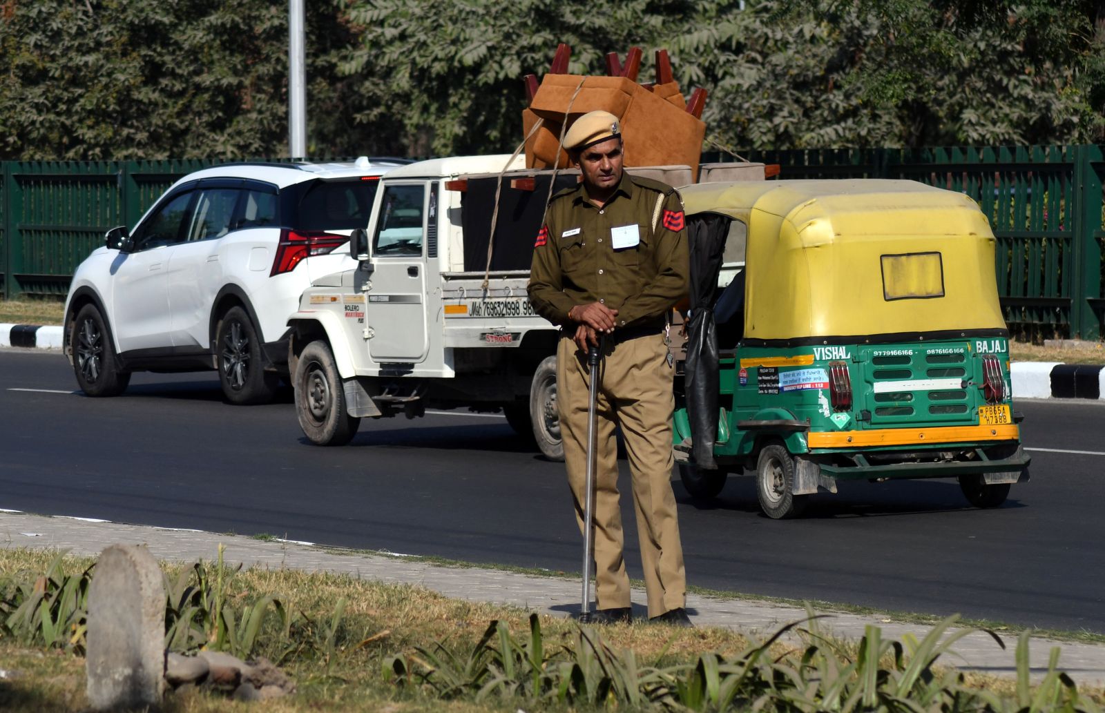 Chandigarh PM Modi Movement Paramilitary Force Deployment Security Alert