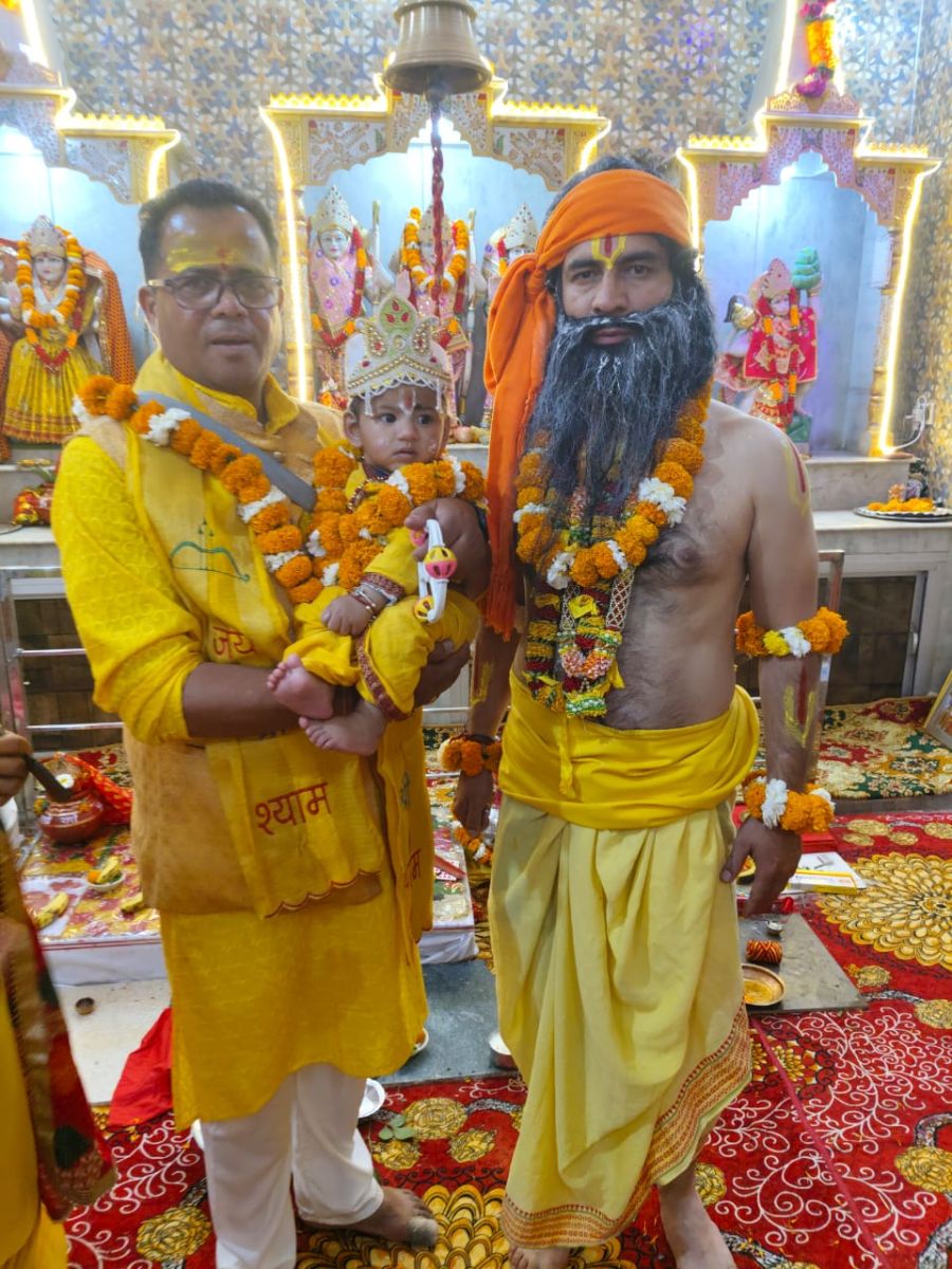 Srimad Bhagwat Katha organized in Panchmooti Shiva Temple