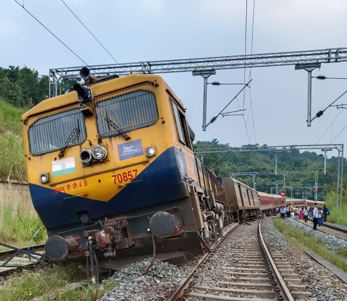 Assam Agartala-Lokmanya Tilak Express Derailment