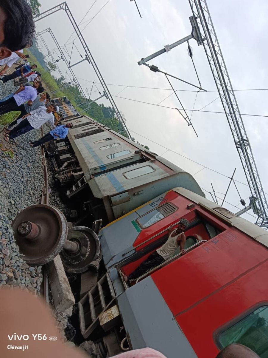 Assam Agartala-Lokmanya Tilak Express Derailment