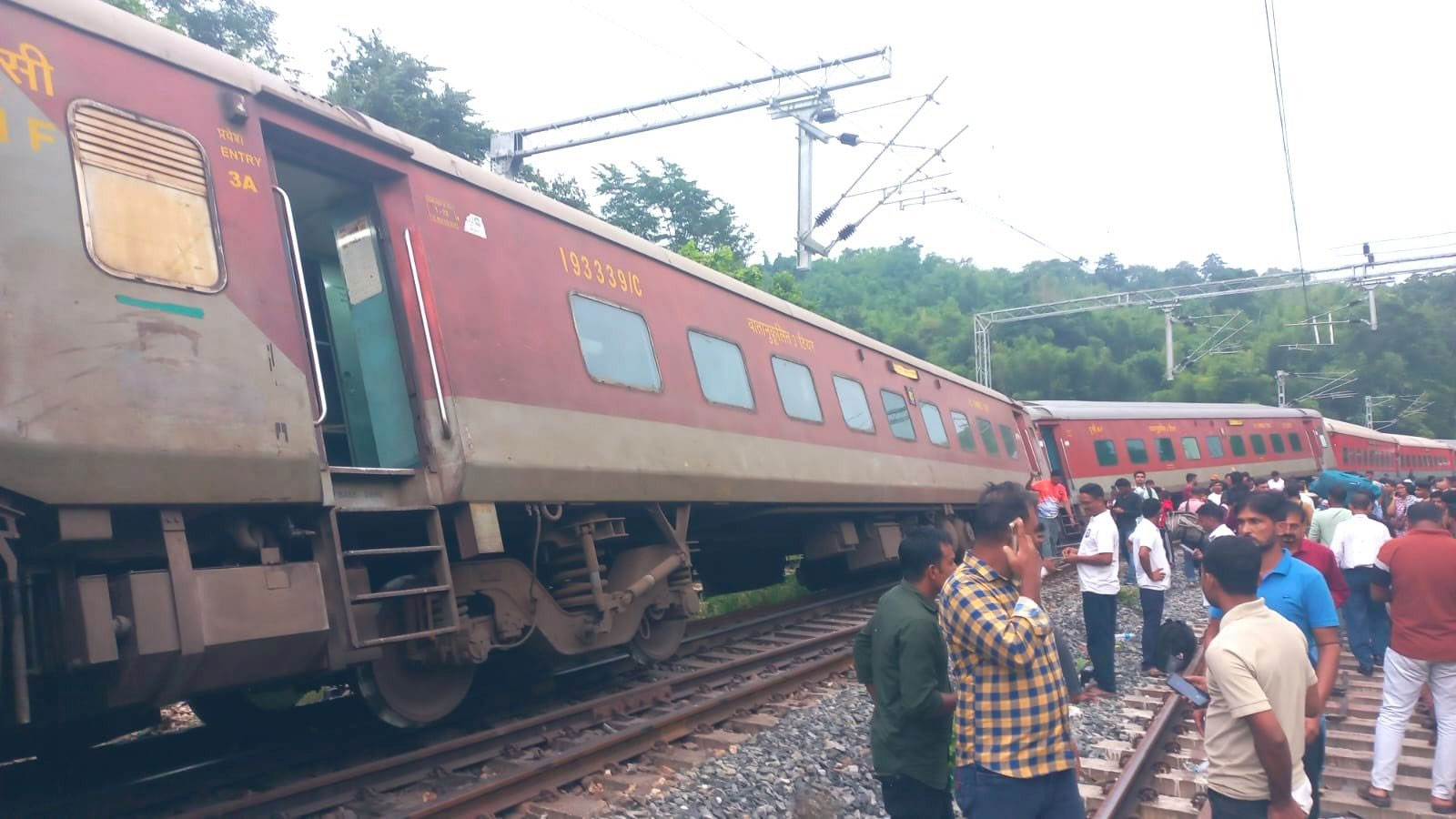 Assam Agartala-Lokmanya Tilak Express Derailment