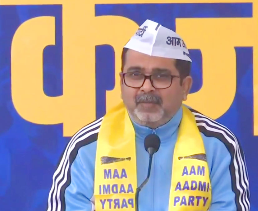 Awadh Ojha Joins Aam Aadmi Party Entry