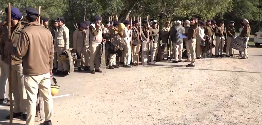 Chandigarh Farmers Protest