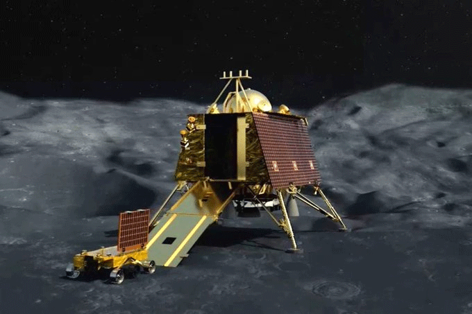 Chandrayaan 3 Rover Ramped Down From Lander On Moon