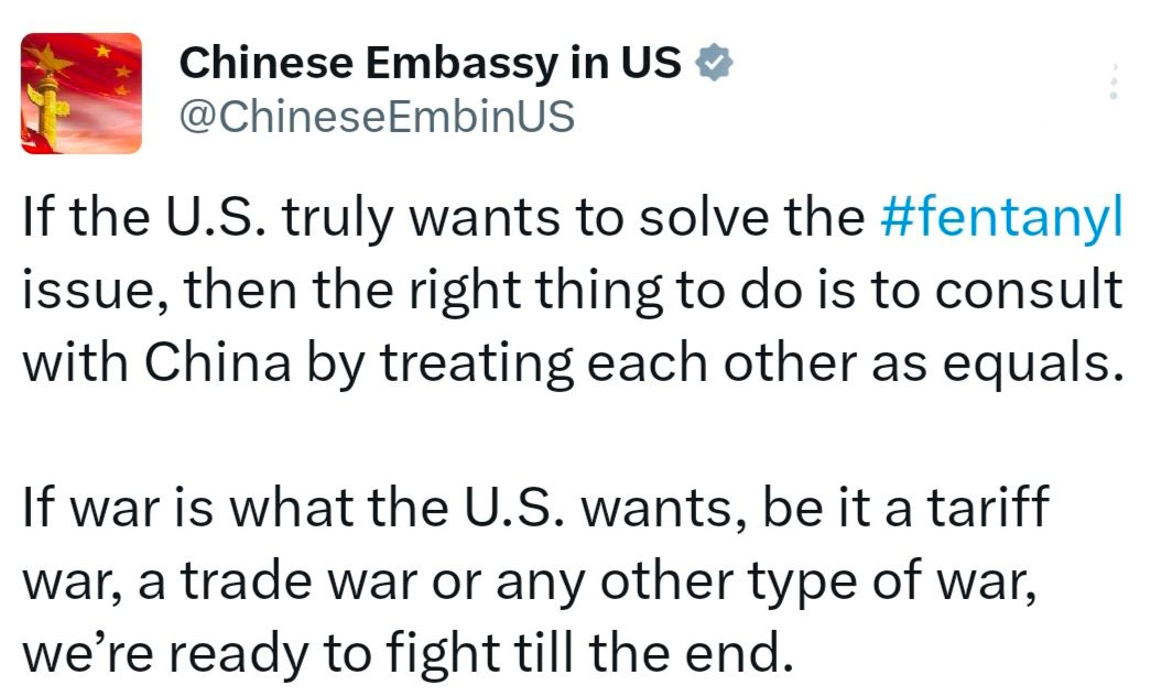 China Threats To US Says We are ready for any type of war with America 