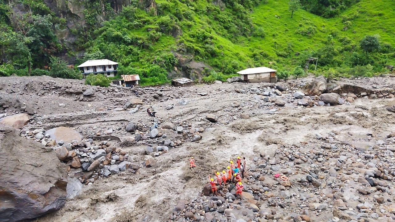 Cloud Burst Heavy Flood in Shimla, Kullu And Mandi Himachal Pradesh News