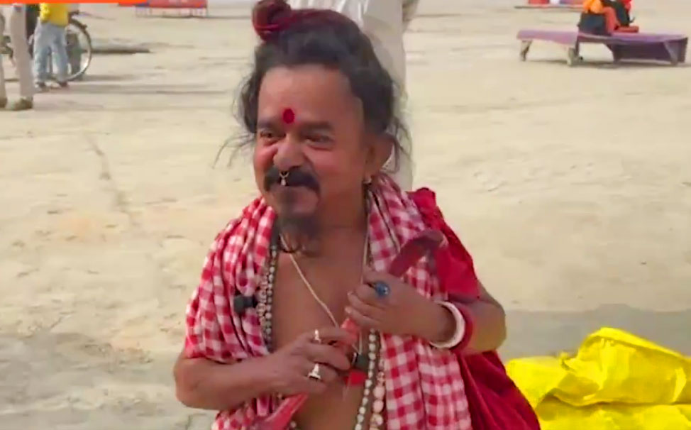 Gangapuri Maharaj Chotu Baba MahaKumbh 2025 Sangam Prayagraj Video