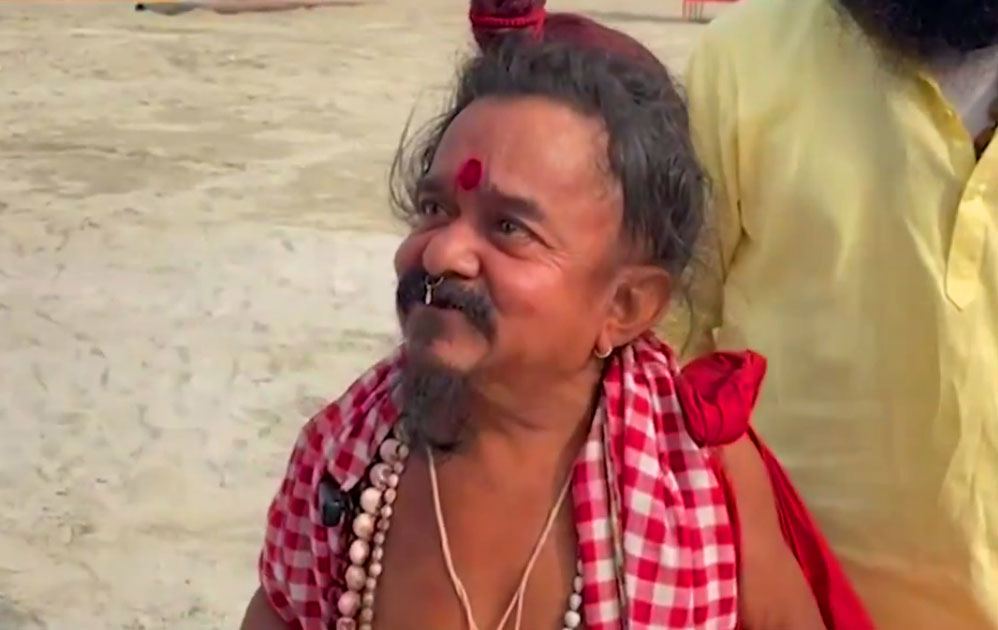 Gangapuri Maharaj Chotu Baba MahaKumbh 2025 Sangam Prayagraj Video