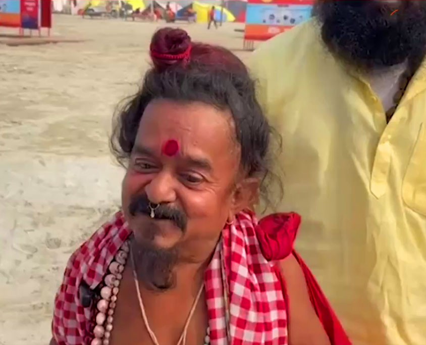 Gangapuri Maharaj Chotu Baba MahaKumbh 2025 Sangam Prayagraj Video