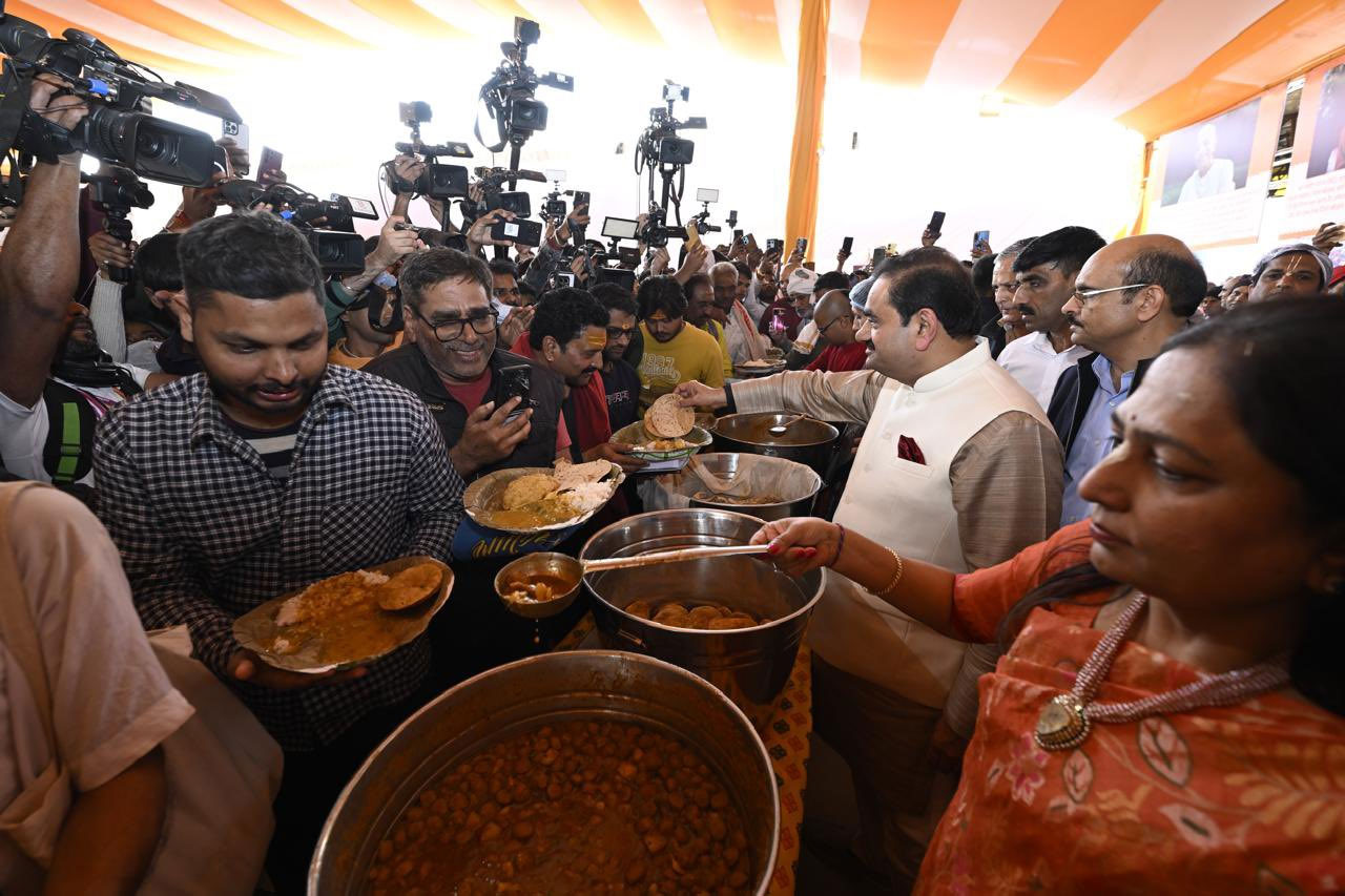 Gautam Adani in MahaKumbh