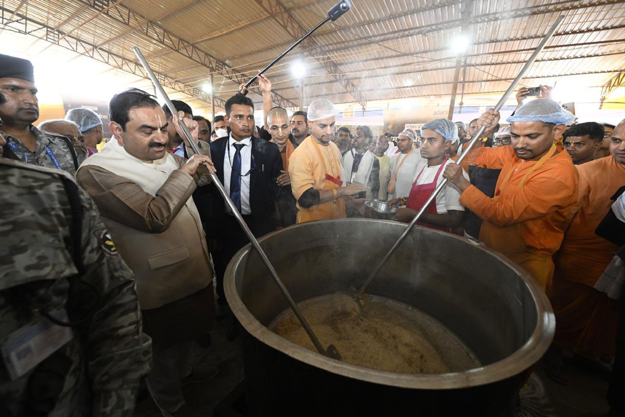 Gautam Adani in MahaKumbh