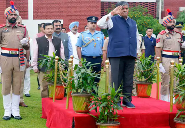 Gulab Chand Kataria Oath Taking As Punjab Governor News 