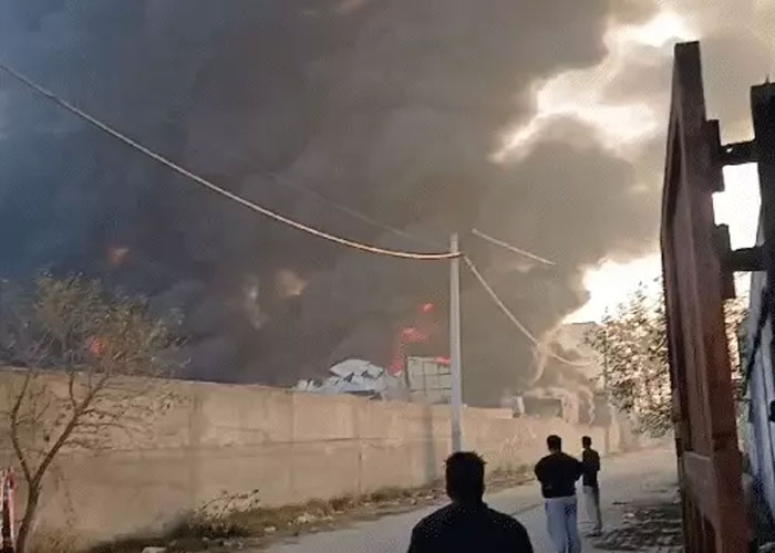 Haryana Sonipat Factory Major fire Ram Nagar Industrial Area News