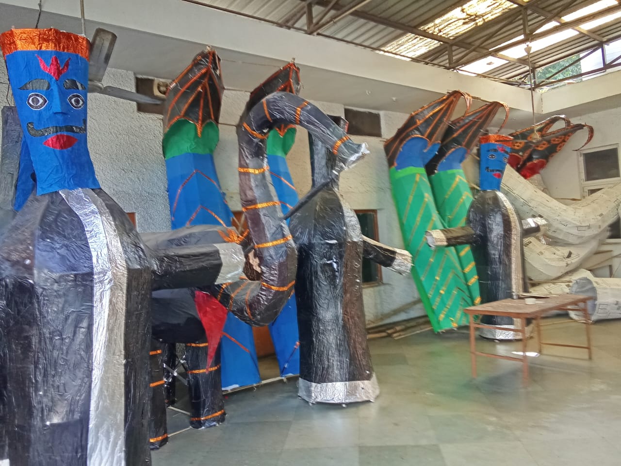 Chandigarh Tallest Ravana Effigy 2024 Dussehra Ravan Dahan Timing