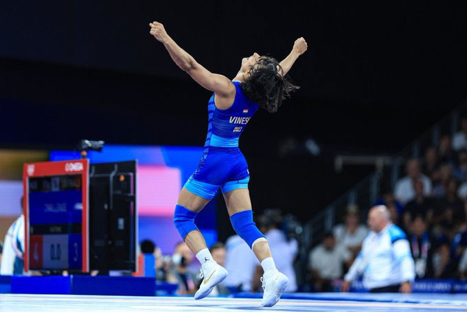 Indian Wrestler Vinesh Phogat Disqualify From Paris Olympics Wrestling Finals