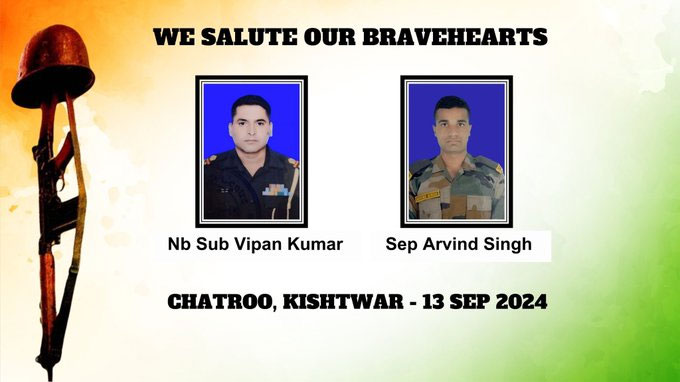 Kishtwar 2 Army Soldiers Martyred