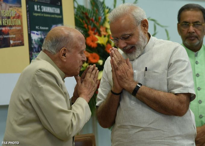 MS Swaminathan Bharat Ratna