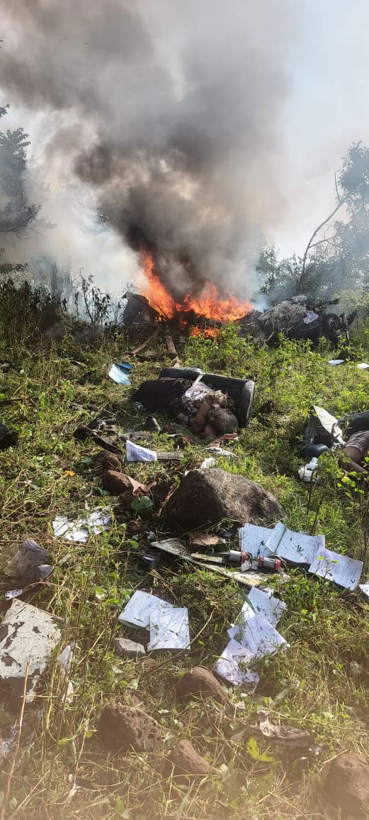 Maharashtra Helicopter Crash 3 People Killed Including 2 Pilots