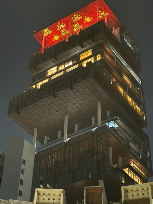 Mukesh Ambani House Antilia