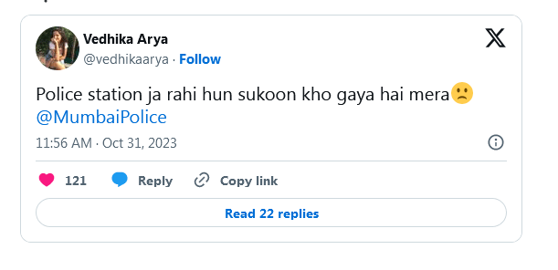  Mumbai Police Girl Sukoon Tweet Epic Reply Viral News Update