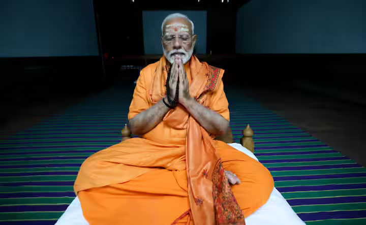 PM Modi Dhyan Sadhana