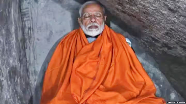 PM Modi Dhyan Sadhana