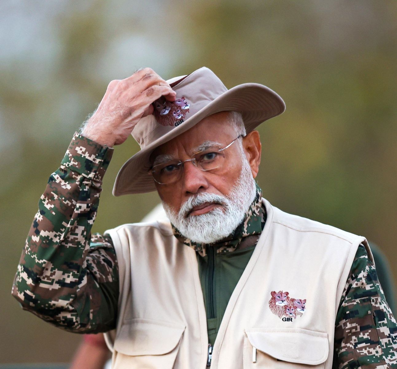 PM Modi Gir National Park