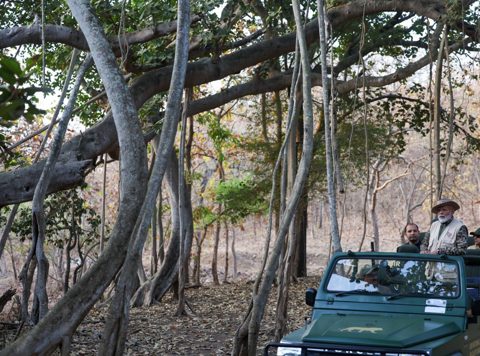 PM Modi Gir National Park