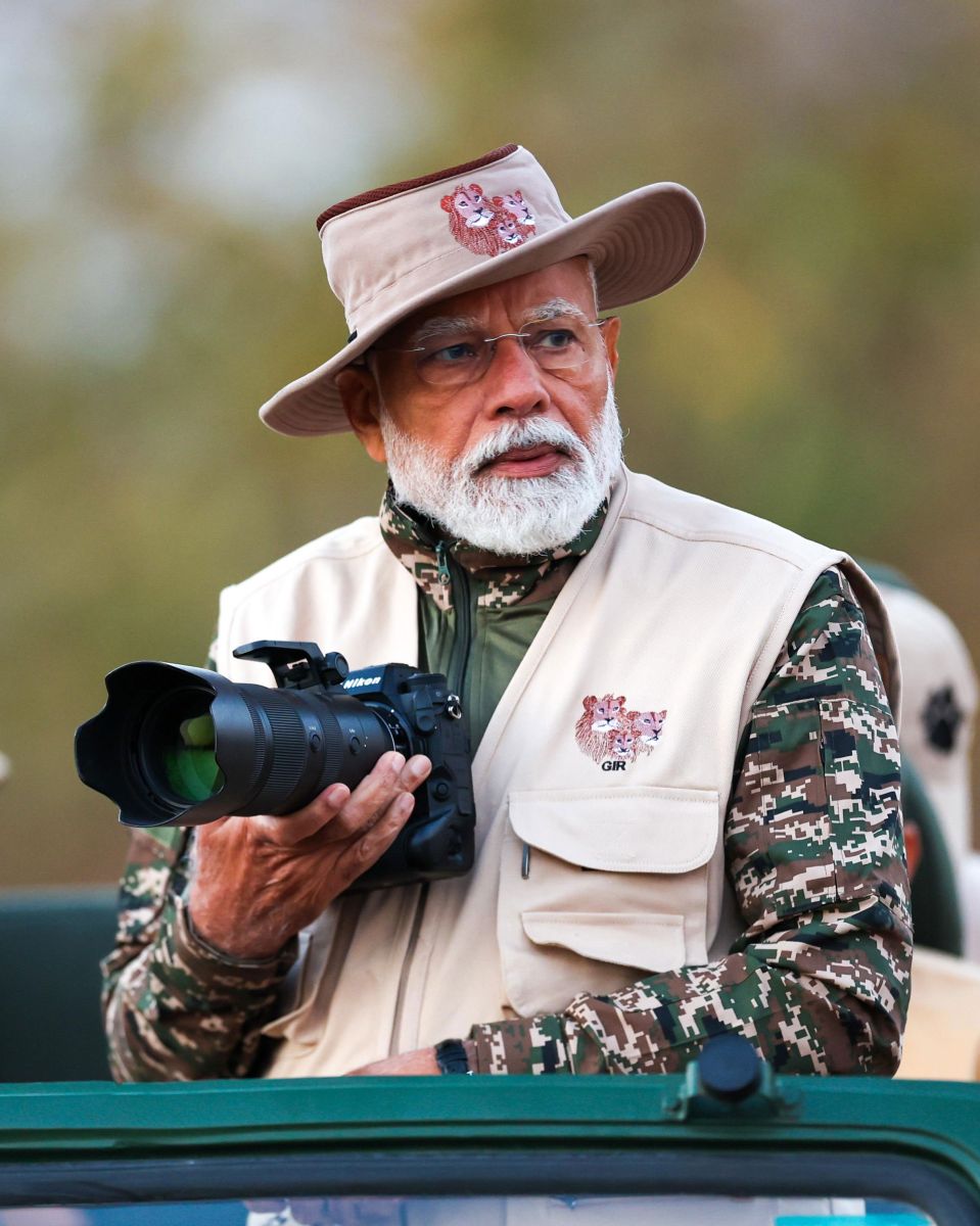 PM Modi Gir National Park