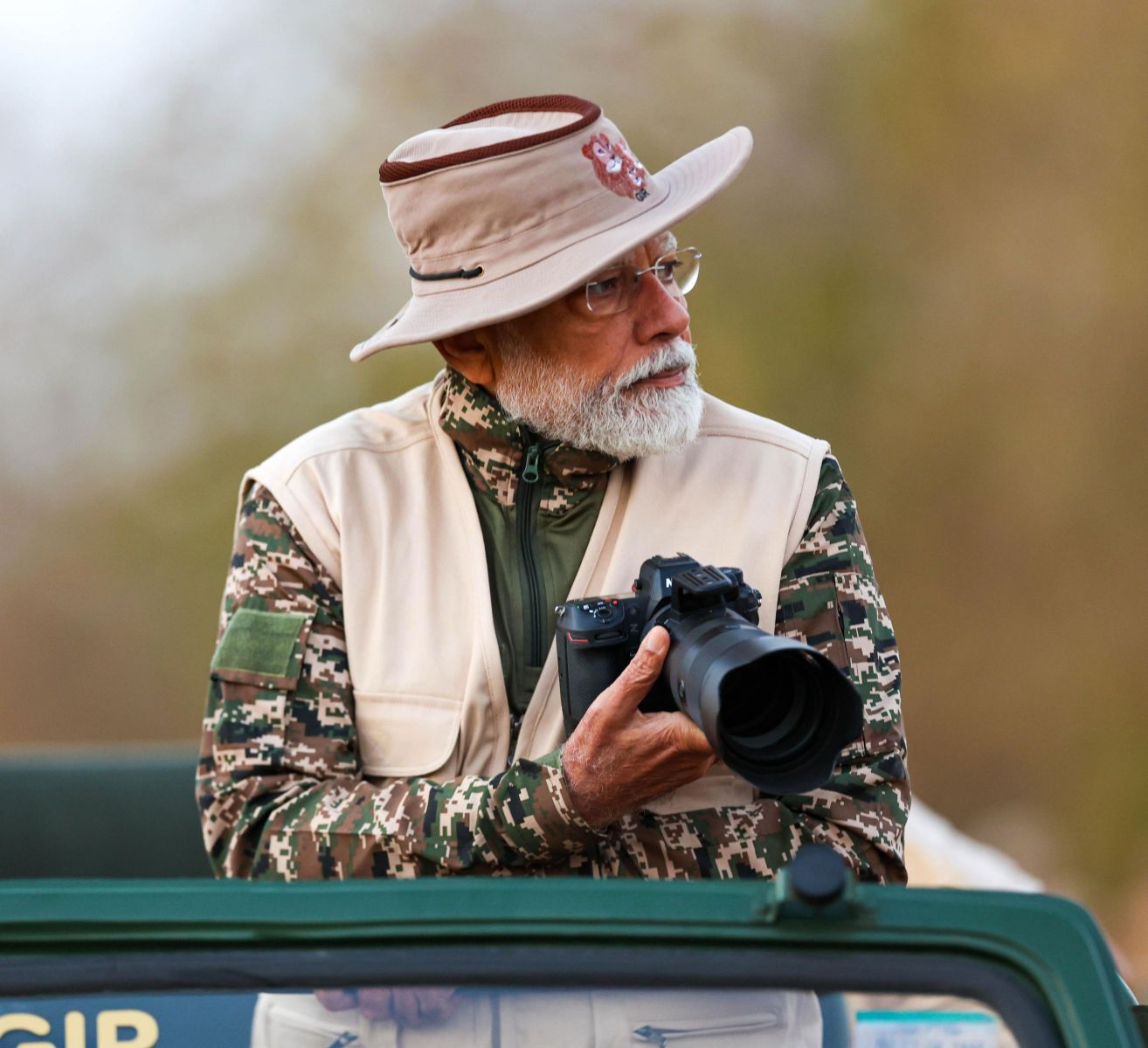 PM Modi Gir National Park