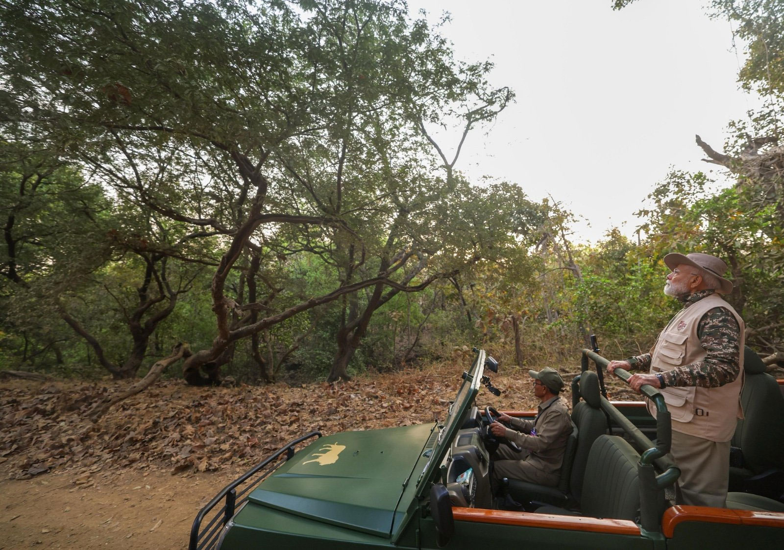 PM Modi Gir National Park