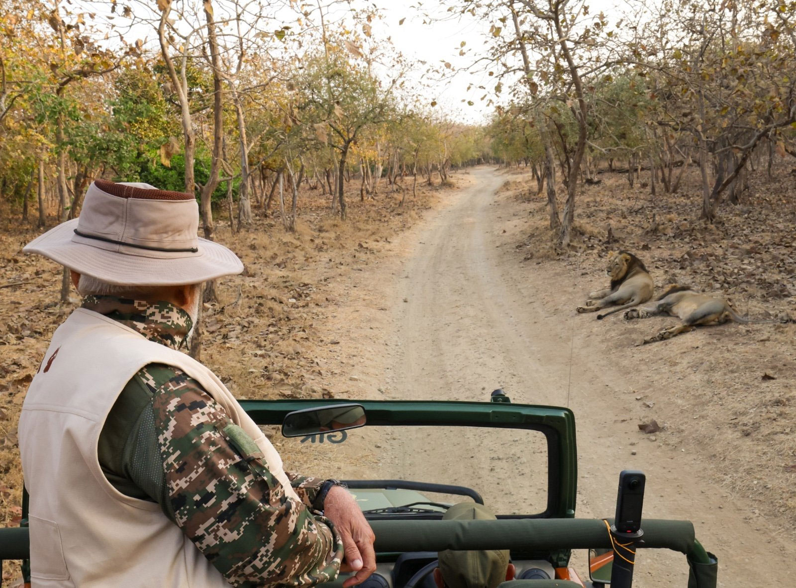 PM Modi Gir National Park