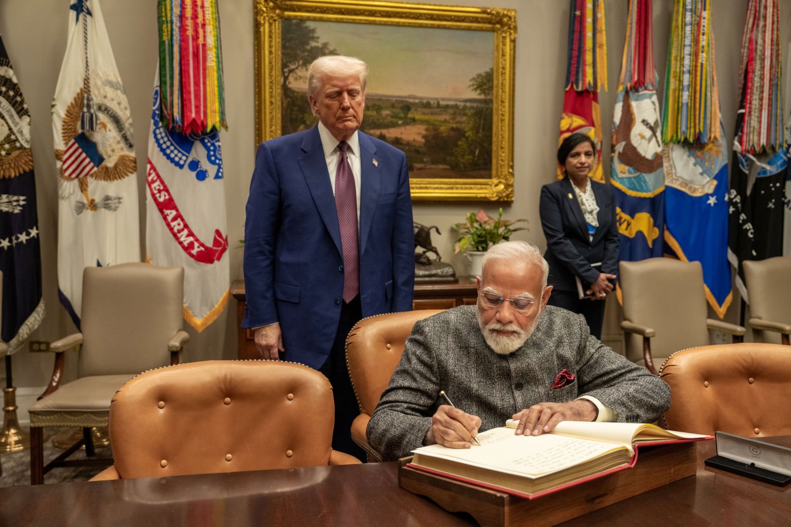 PM Modi-Trump Meeting