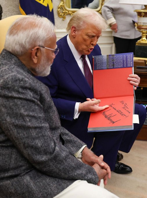 PM Modi-Trump Meeting