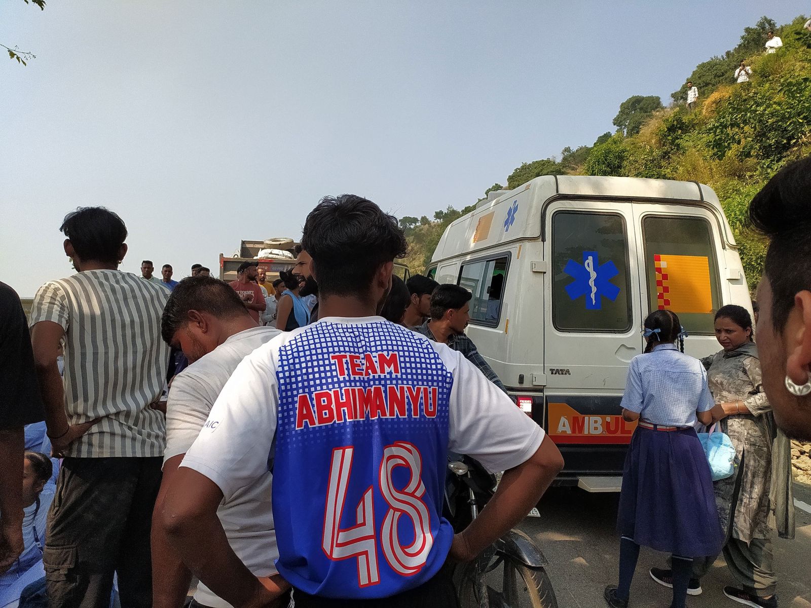 Panchkula Morni Bus Fell Into Ditch Accident Children Injured