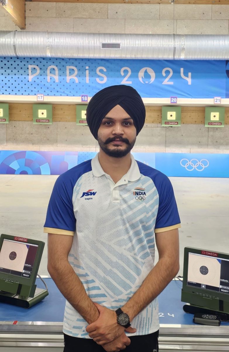 Paris Olympics 2024 Manu Bhaker Wins Second Bronze Medal With Sarabjot Singh