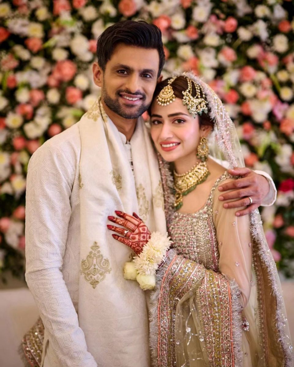 Shoaib Malik Married Sana Javed