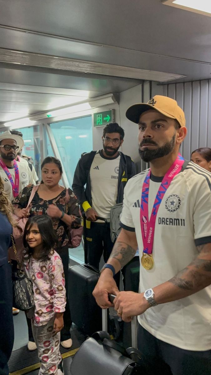 Team India Arrives Delhi After ICC T20 World Cup Victory 2024