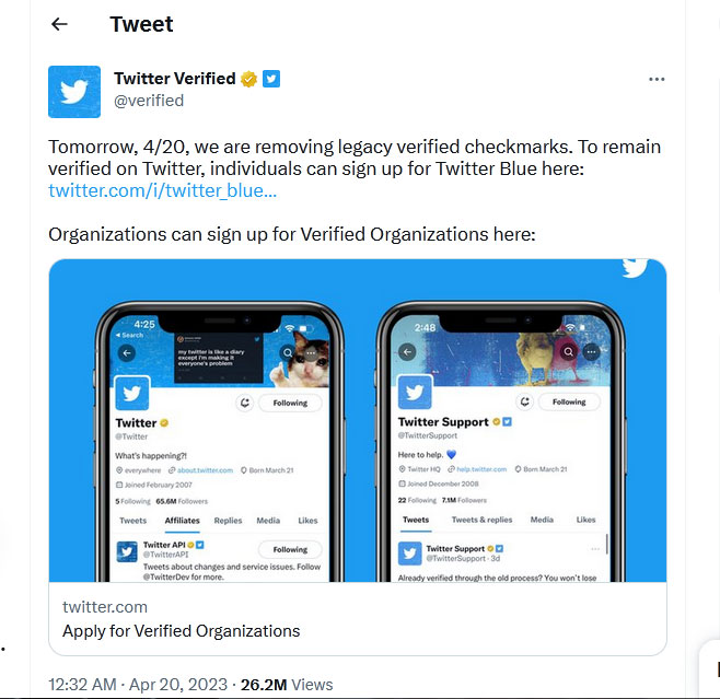 Twitter Blue Tick Subscription Latest Updates